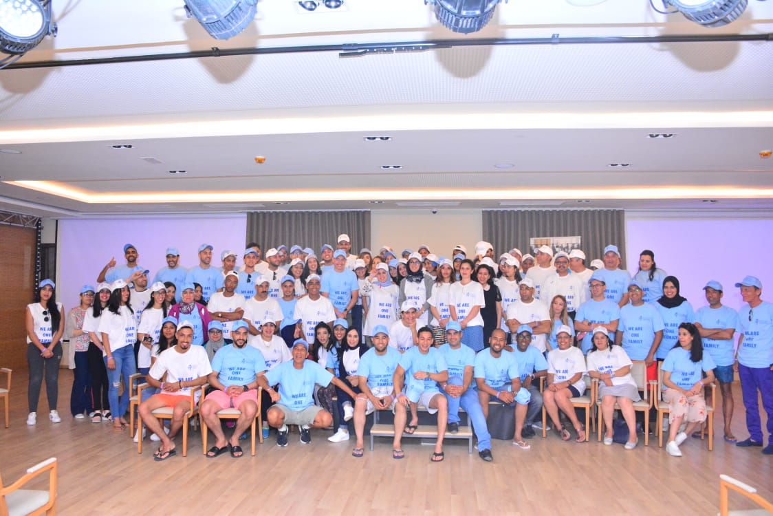 Organisation du Team building du groupe EPEGA à BE LIVE ADULTS ONLY COLLECTION à Marrakech